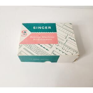 Lot of Vintage‎ Singer Sewing Machine Attachments – Assorted Feet & Parts